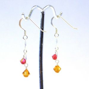 Swarovski Crystal Pierced Earrings A133